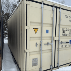 20 x 8 x 8.5 Green Shipping / Storage Container