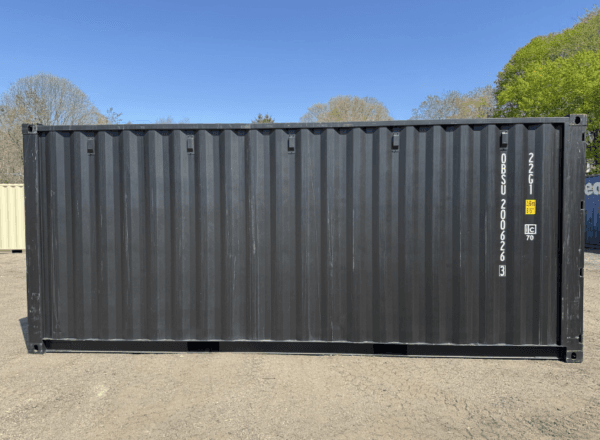 20 x 8 New Black Shipping / Storage Container - Image 4