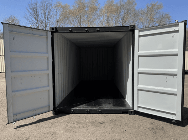 20 x 8 New Black Shipping / Storage Container