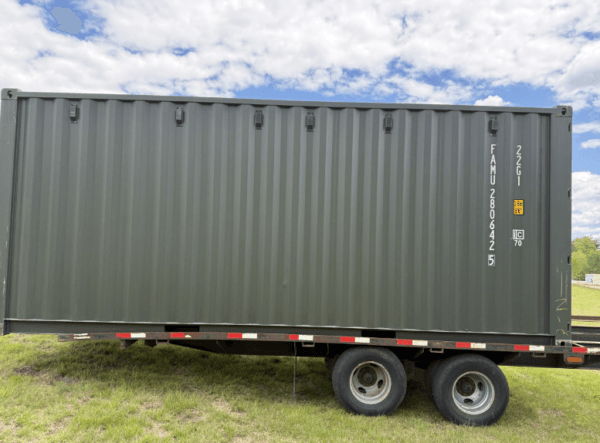 20 x 8 x 8.5 Green Shipping / Storage Container - Image 4