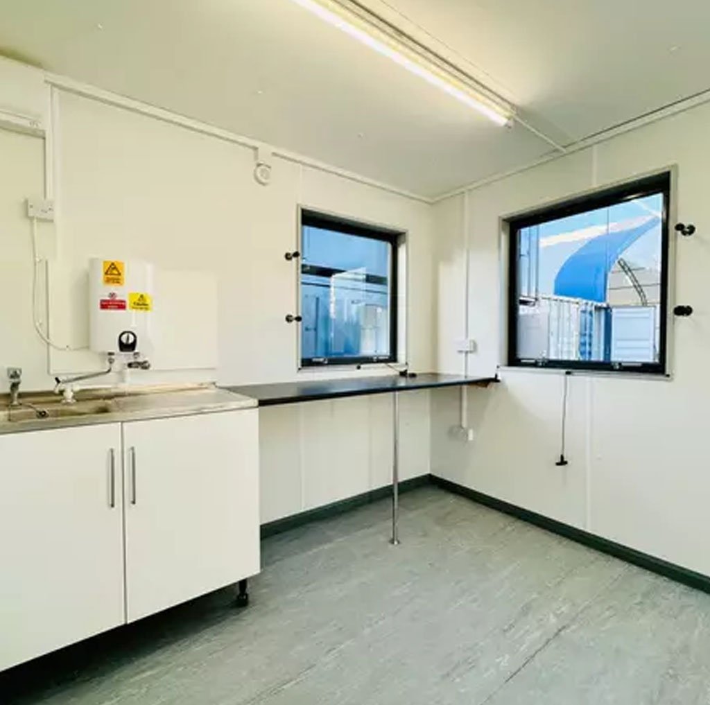 32x10ft Cabin | Office / Canteen | Anti-Vandal Cabin | Portable Building | kitchenette - Image 2
